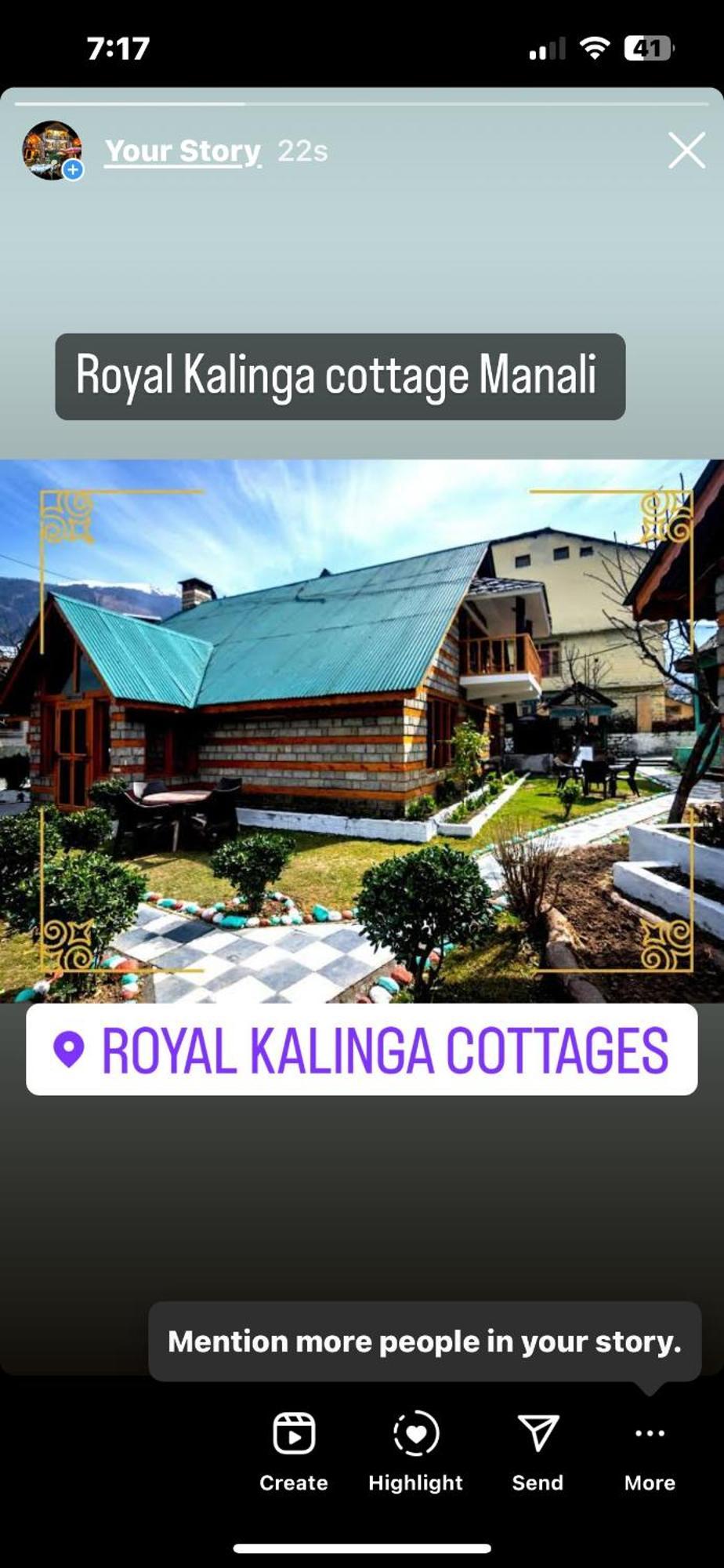 Royal Kalinga Cottages Манали Экстерьер фото